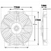 Davies Craig 10" HIGH POWER THERMATIC® ELECTRIC Radiator Fan 24v (0151)