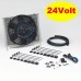 Transmission Oil Cooler 23 Plate & 8" Fan Combo (12V or 24V) (0693/0694)